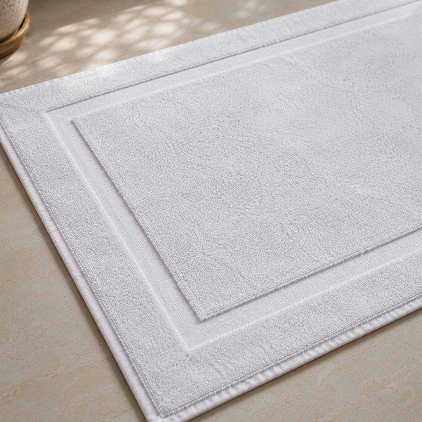 Premium Cotton Bath Mat – 1000 GSM