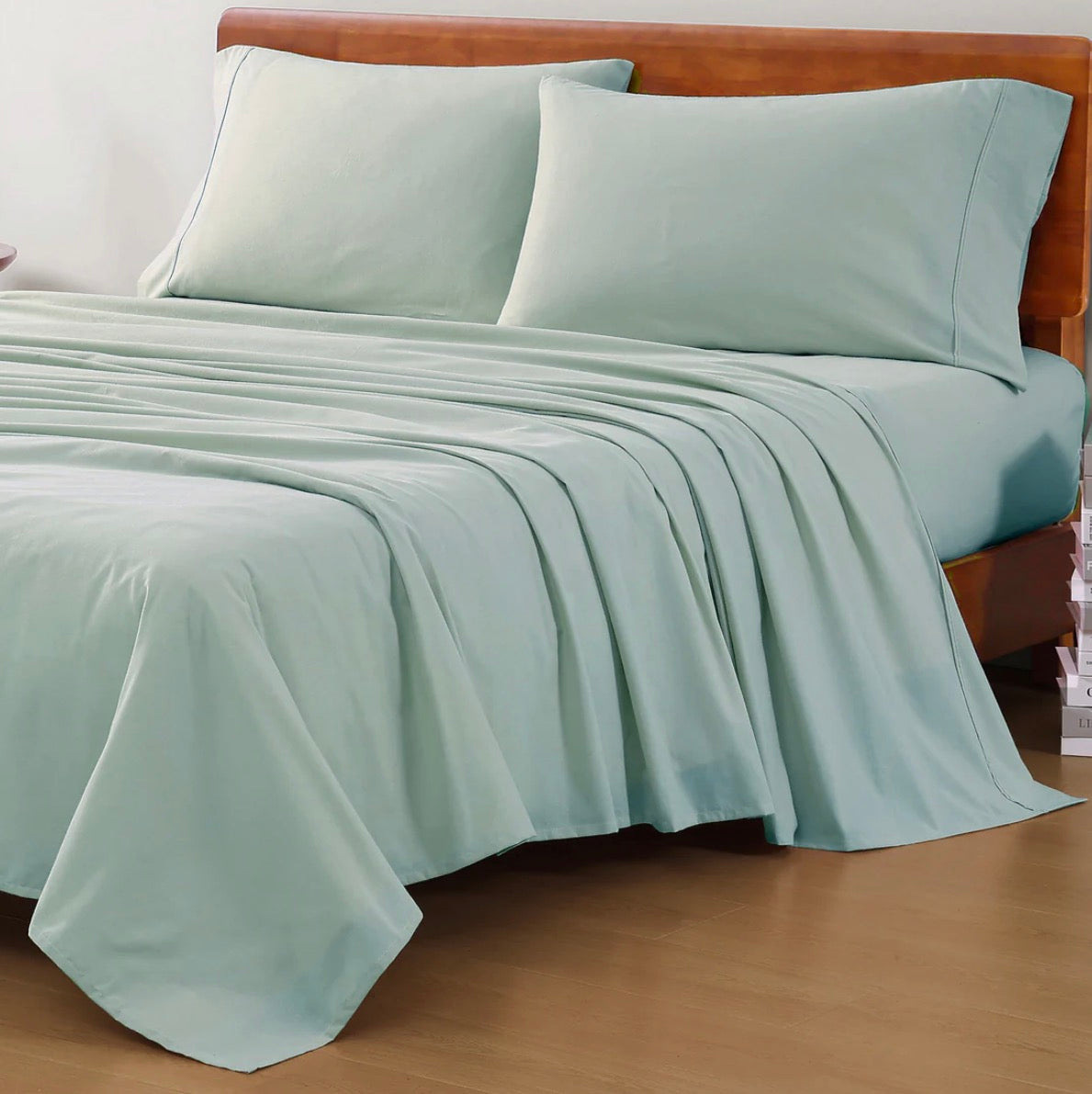 SOLID BedSheet Set- 300 Thread Count