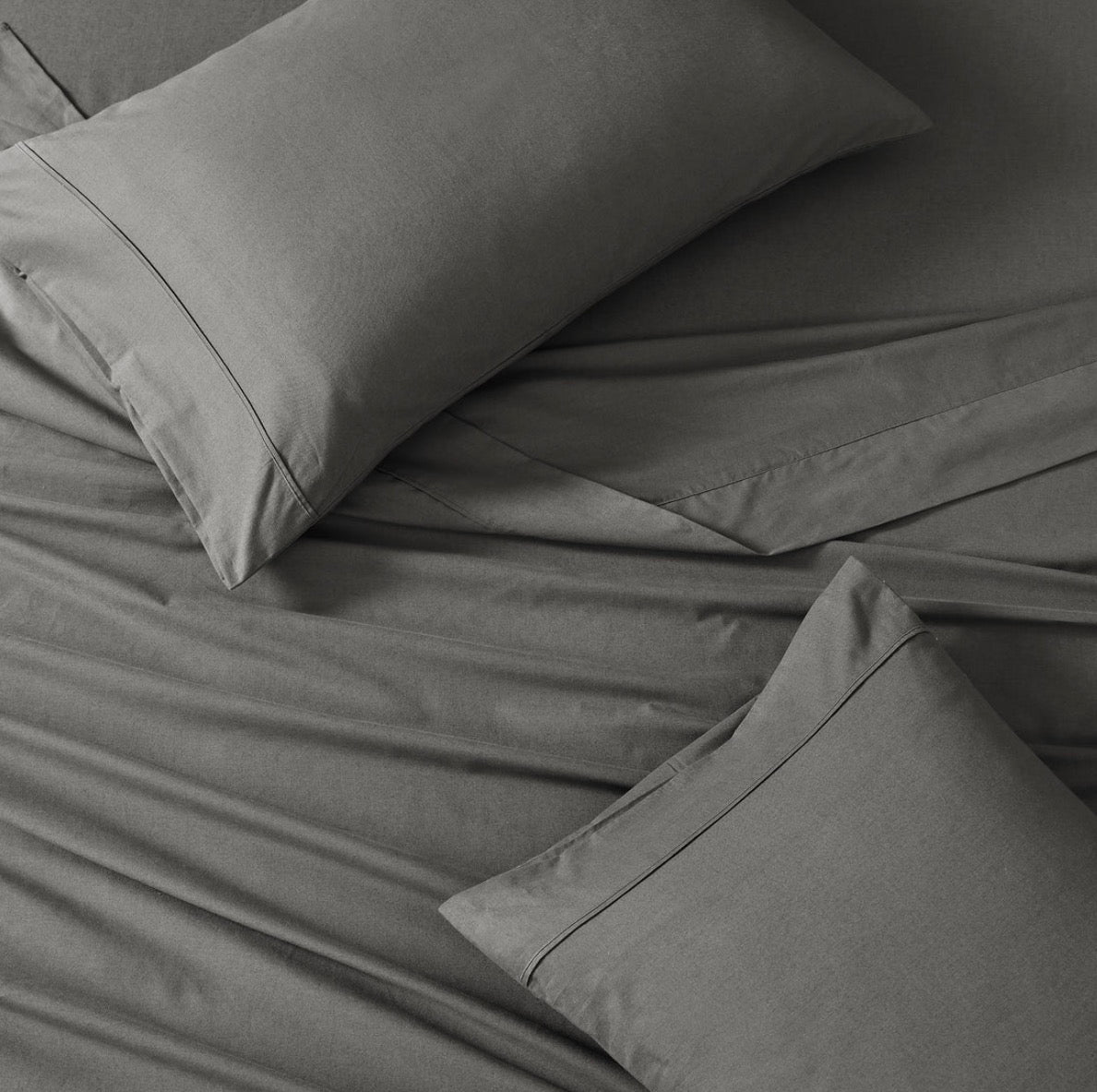 SOLID BedSheet Set- 300 Thread Count