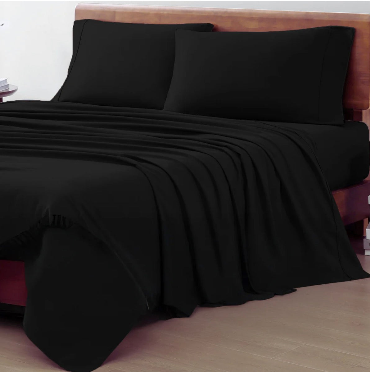 SOLID BedSheet Set- 300 Thread Count
