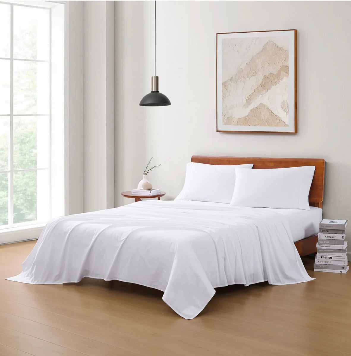 SOLID BedSheet Set- 300 Thread Count