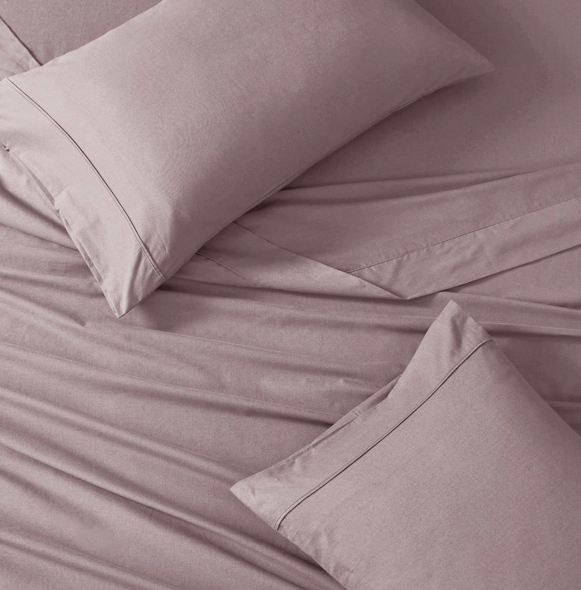 SOLID BedSheet Set- 300 Thread Count