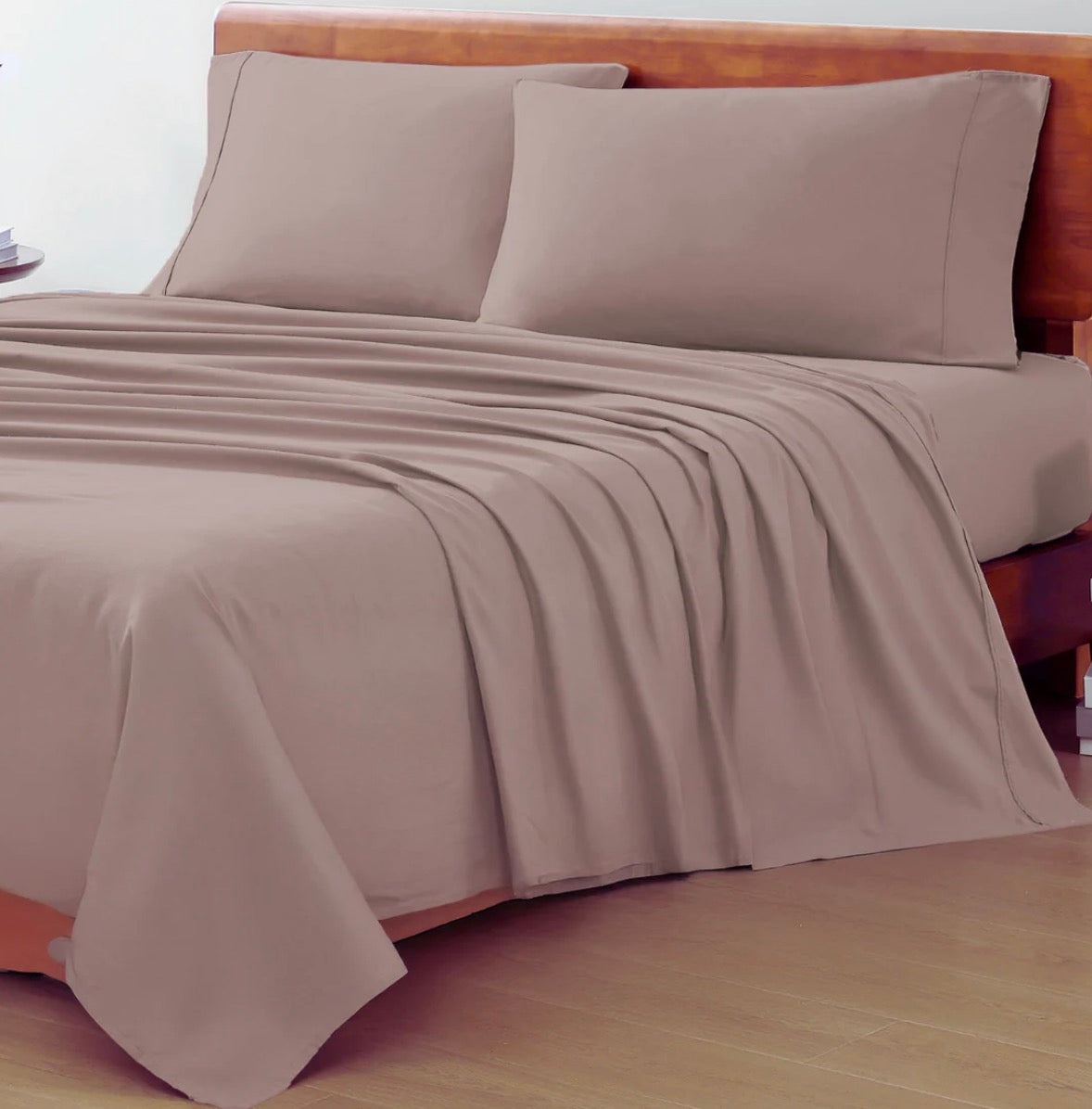 SOLID BedSheet Set- 300 Thread Count