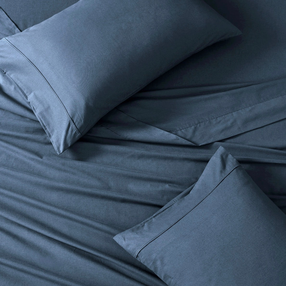 SOLID BedSheet Set- 300 Thread Count
