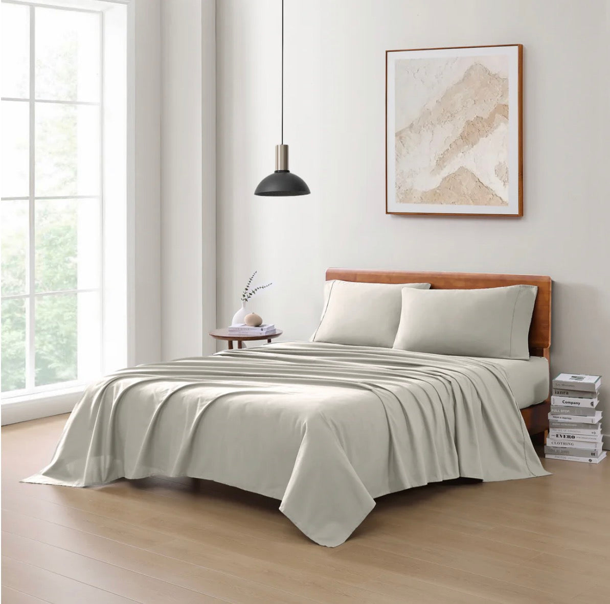 SOLID BedSheet Set- 300 Thread Count
