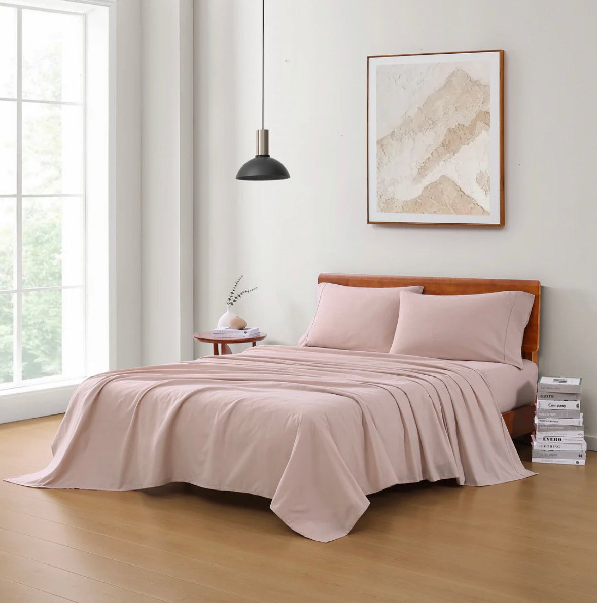 SOLID BedSheet Set- 300 Thread Count