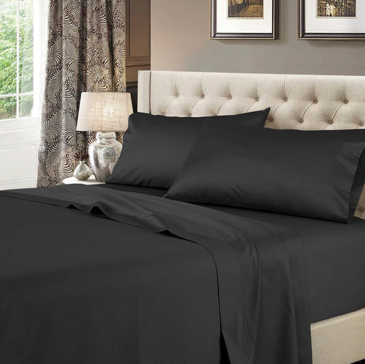 SOLID BEDSHEET SET- 400 THREAD COUNT