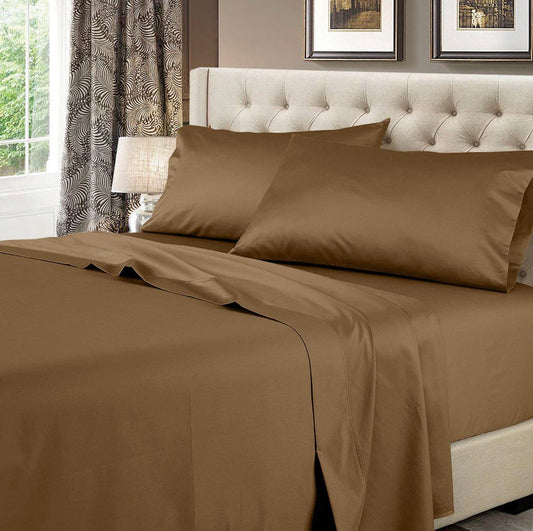SOLID BEDSHEET SET- 400 THREAD COUNT