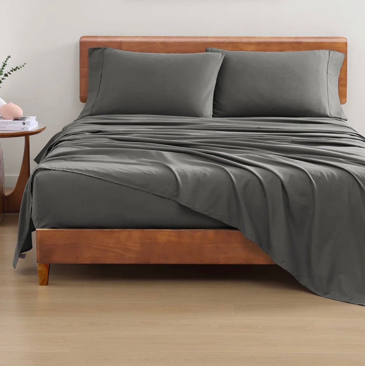 SOLID BedSheet Set- 300 Thread Count