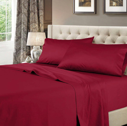 SOLID BEDSHEET SET- 400 THREAD COUNT