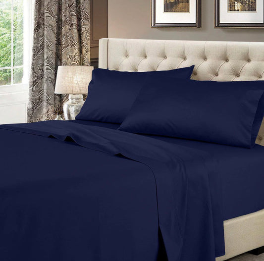 SOLID BEDSHEET SET- 400 THREAD COUNT