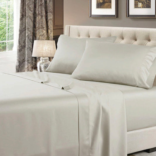 SOLID BEDSHEET SET- 400 THREAD COUNT
